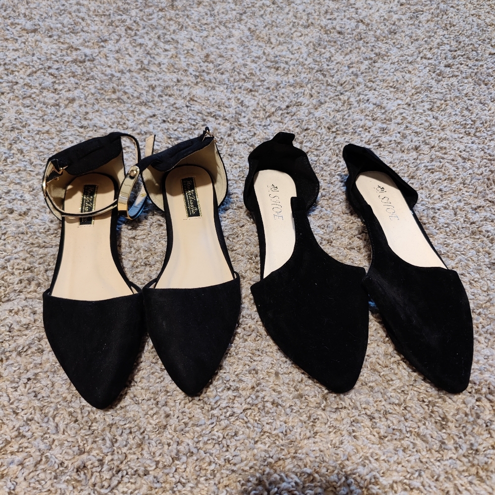 Suede Flats Bundle